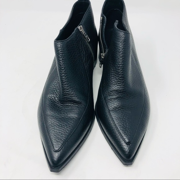 𝅺Everlane the boss bootie black leather size 9.5 - Picture 3 of 6